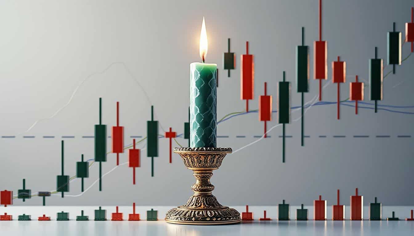 découvrez comment identifier une forte ligne de support ou de résistance grâce à un grand chandelier japonais, un outil clé pour analyser les mouvements du marché.
