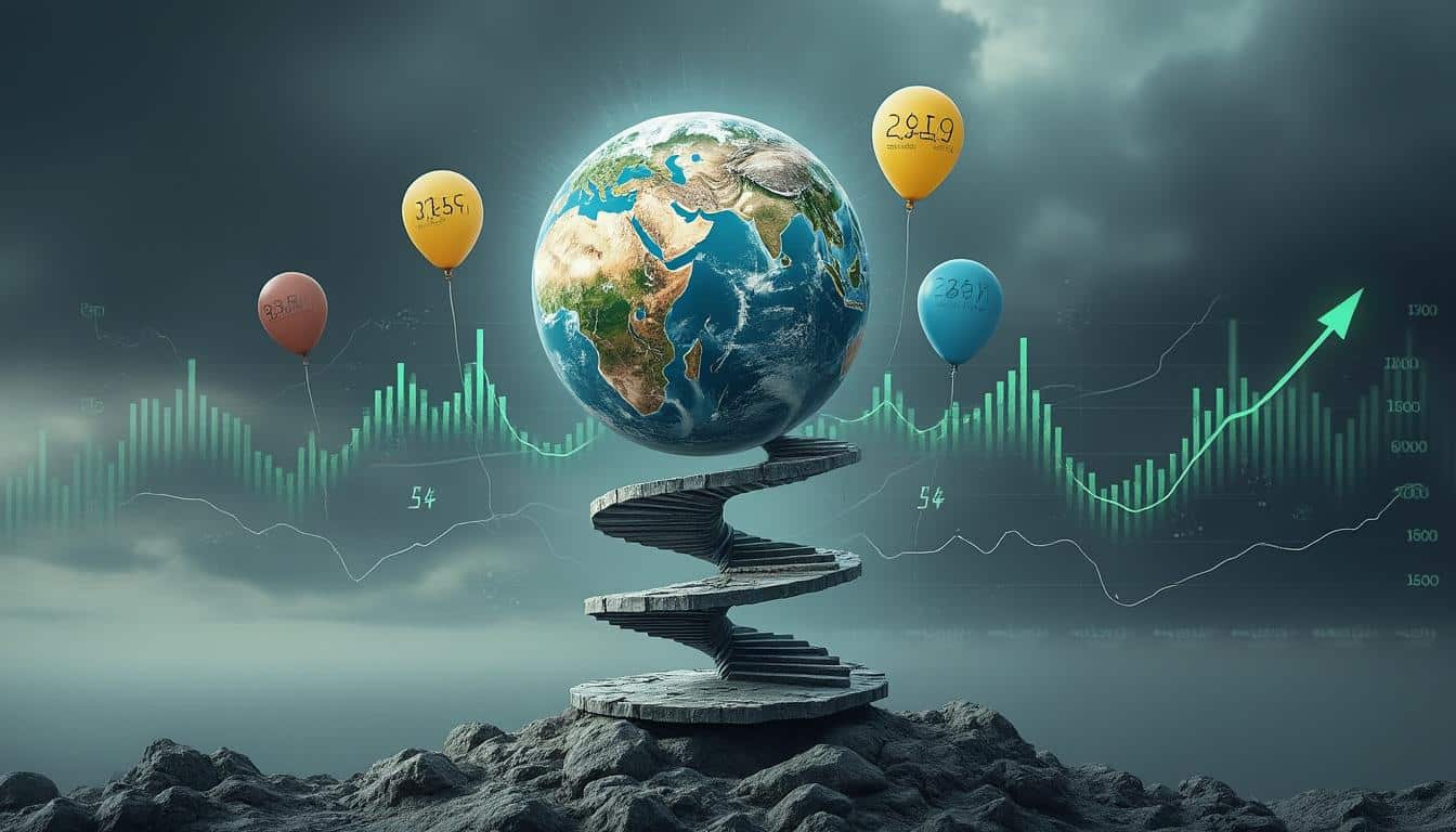analyse des risques posés par la spirale inflation-déflation sur la croissance du pib et ses impacts économiques majeurs.
