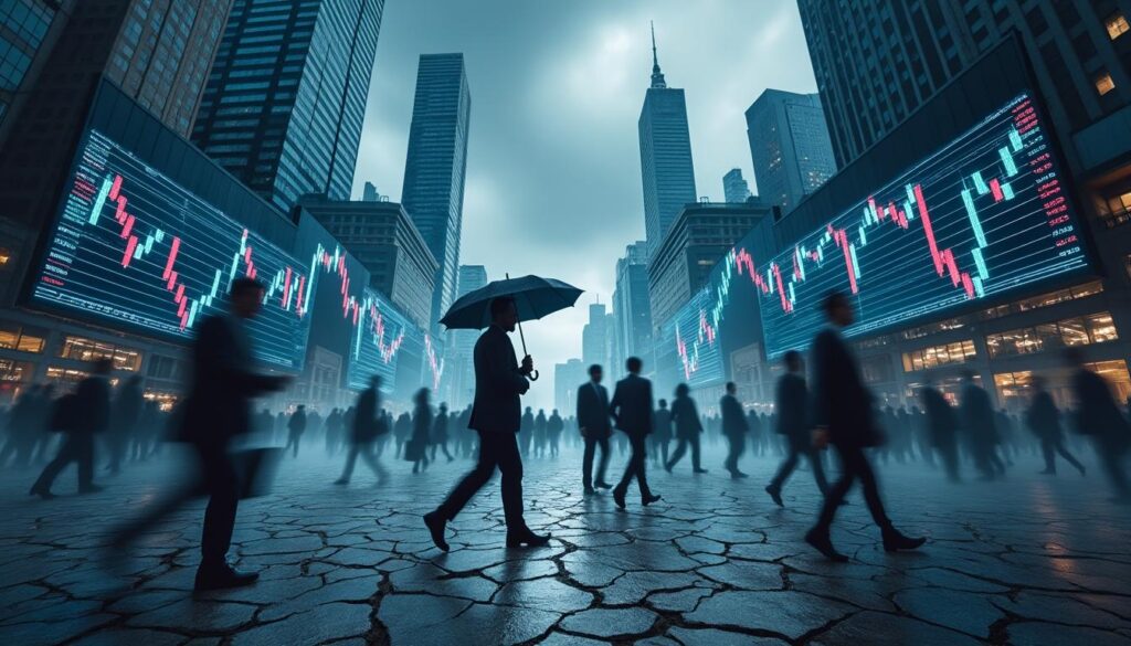 découvrez comment le risque de stagflation précède souvent une récession technique sévère et les implications économiques associées.