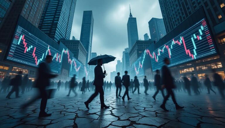 découvrez comment le risque de stagflation précède souvent une récession technique sévère et les implications économiques associées.