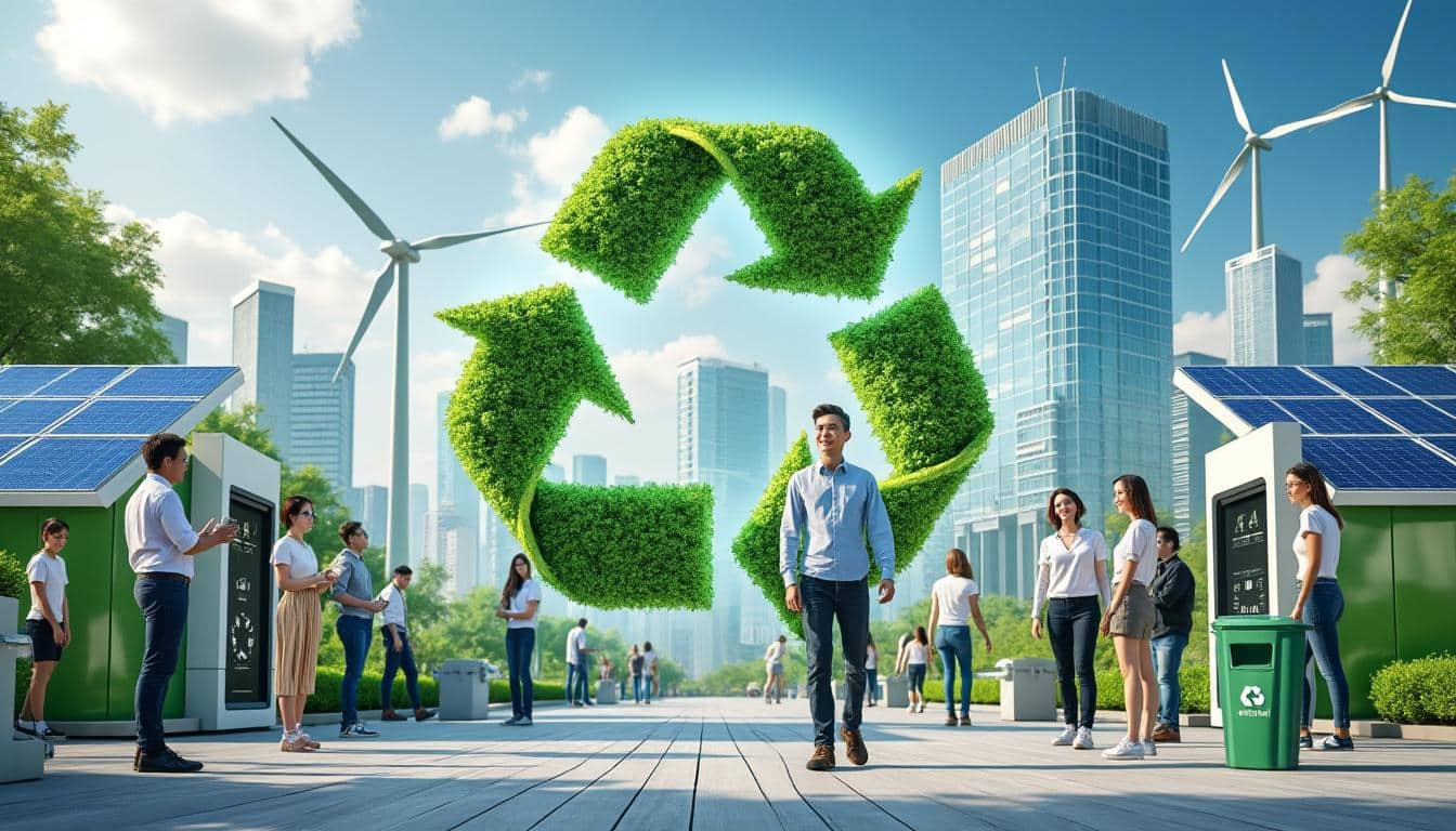 découvrez comment l'économie circulaire redonne confiance grâce à ses promesses d'innovation durable et de développement responsable.